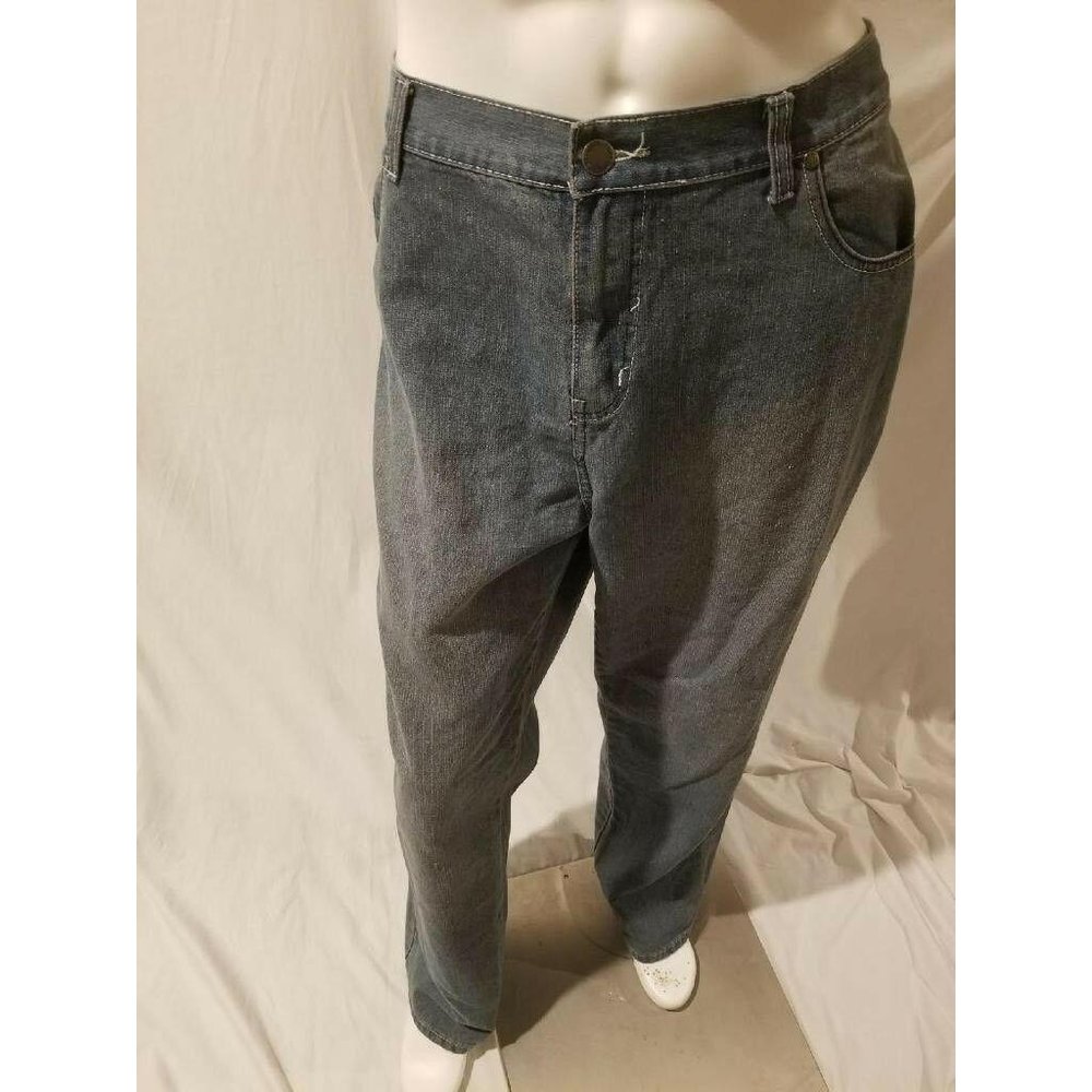 Men’s Swiss Cross Light Wash Jeans Size 44×32 Euc